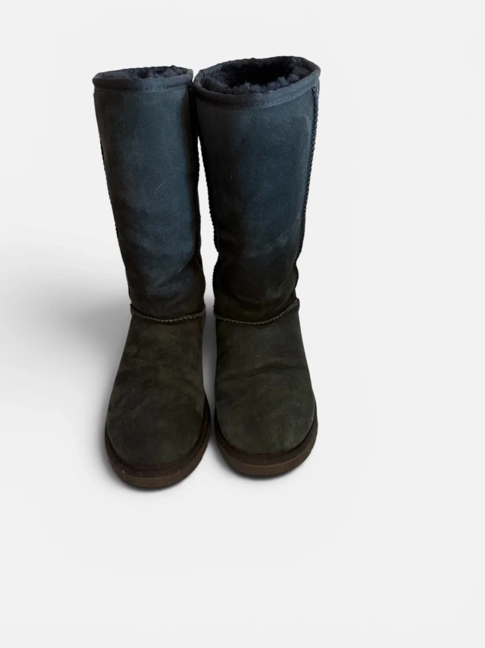 UGG Women's Black Suede Mid-Calf Boots